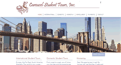 Desktop Screenshot of carousel-tours.com